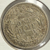 1905-S Barber Dime, MS60+ (10847)
