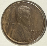1924-S Lincoln Cent MS60+BN (10855)