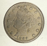 1889 Liberty "V" Nickel, CH XF, (10960)