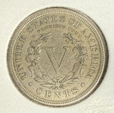 1889 Liberty "V" Nickel, CH XF, (10960)