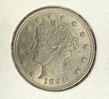 1894 Liberty "V" Nickel, MS60+, (10970)