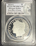 2024-S Proof Morgan Dollar, PR70DCAM PCGS, FDOI (11034)