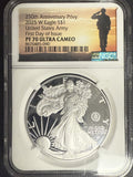 2025 W 250th Anniversary US Army Privy PF70 Ultra Cam, FDOI, NGC (11038)