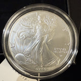 2024-W Burnished Uncirculated Silver Eagle, OGP (11089)