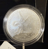 2024-W Burnished Uncirculated Silver Eagle, OGP (11089)