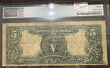 1899 $5 Fr281 Speelman/White Silver Certificate (Chief) F-15 PMG (11096)