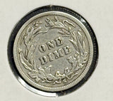 1901-S Barber Dime, VF+ (11206)