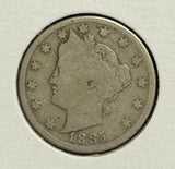 1885 Liberty "V" Nickel, Circulated. (11212)