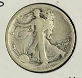 1916-S Walking Liberty Half Dollar, G/VG (11235)