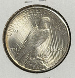 1925 Peace Silver Dollar, MS60+ (11253)