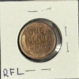 1916-D Lincoln Wheat Cent, MS60+RB. (11285)