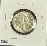 1917-S Mercury Dime, MS60+ Full Bands (11313)