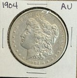1904 Morgan Silver Dollar, AU, (11323)