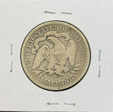 1877-CC Seated Liberty Half Dollar, Circ. (11359)