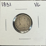 1831 Capped Bust Dime, Circ (11373)