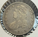 1814 Capped Bust Half Dollar, Circ. (11391)