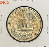 1932-S Washington Quarter, MS60+. (11395)