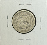 1891-S Seated Liberty Quarter, VG (11458)