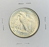 1944 Walking Liberty Half Dollar, MS60+ (11474)