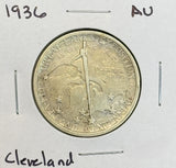 1936 Cleveland Half Dollar, Circulated, (11478)