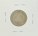 1912-S Liberty "V" Nickel. VG  (11486)