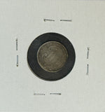 1853 3-Ct Silver, VG (11496)