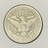 1892-S Barber Half Dollar, Circ. (11604)