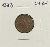 1883 Indian Head Cent, XF+. (11610)