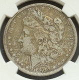1893-S Morgan Silver Dollar, Fine Details,  NGC. (11672)