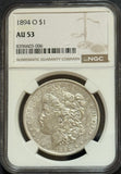 1894-O Morgan Silver Dollar, AU53 NGC. (11676)