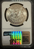 1896-O Morgan Silver Dollar, AU58, NGC. (11683)