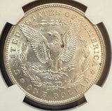 1896-O Morgan Silver Dollar, AU58, NGC. (11683)
