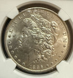 1896-O Morgan Silver Dollar, AU58, NGC. (11683)