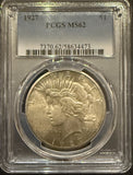 1927 Peace Silver Dollar, MS62 (11720)