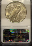 1934-D Peace Silver Dollar, MS62 NGC (11724)