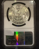 1886 Morgan Silver Dollar, MS63 NGC (11761)