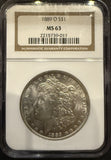 1889-O Morgan Silver Dollar, MS63 NGC (11763)