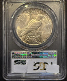 1935 Peace Silver Dollar, MS62 PCGS Toned (11890)