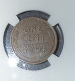 1914-D Lincoln Wheat Cent, XF40 NGC (11916)