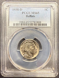 1938-D Buffalo Nickel, MS65 PCGS (11953)