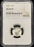 1941 Mercury Head Dime, MS66FB PCGS (12022)