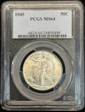 1945 Walking Liberty Half Dollar, MS64 PCGS (12070)