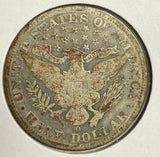 1898-O Barber Half Dollar, Circulated. (12109)