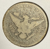 1904-O Barber Half Dollar, Circulated. (12117)