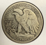 1921 Walking Liberty Half Dollar, Fine. (12177)