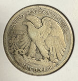 1916-S Walking Liberty Half Dollar, VG (12195)