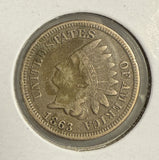 1863 Indian Head Cent, VF Details (12209)