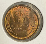 1909 VDB Lincoln Wheat Cent, MS60+RB (12211)