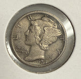1916 Mercury Head Dime, MS60+ FSB (12219)
