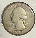 1932-D Washington Quarter, Circulated (12235)
